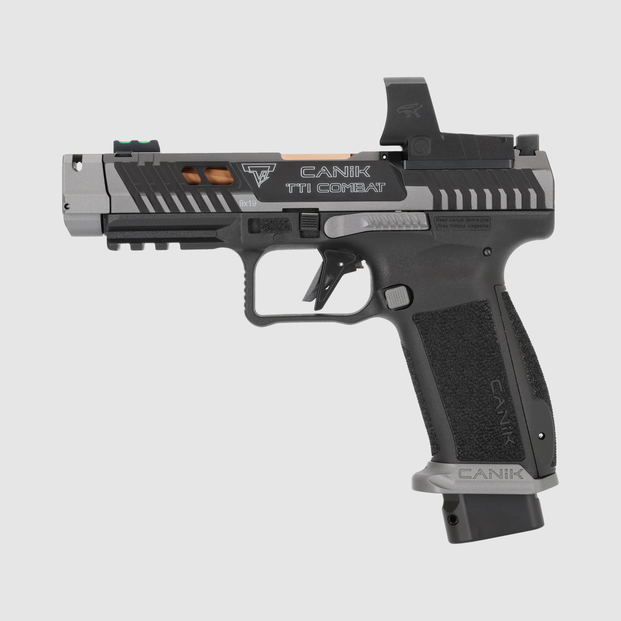 Canik TTI Combat Smoke 9mm Luger Pistola, immagine 2 di 10