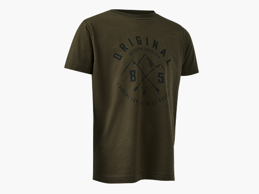 Youth Billie T-Shirt - Deep Green – Kleidergröße Kinder: 140