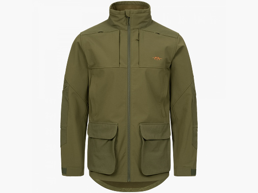 Blaser Herren Tackle Softshell Jacke dunkel olive