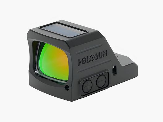 Holosun - Kolimator otwarty HS507C X3 - MRS Red - Solar Panel - Czarny - HS507C-X3-RD