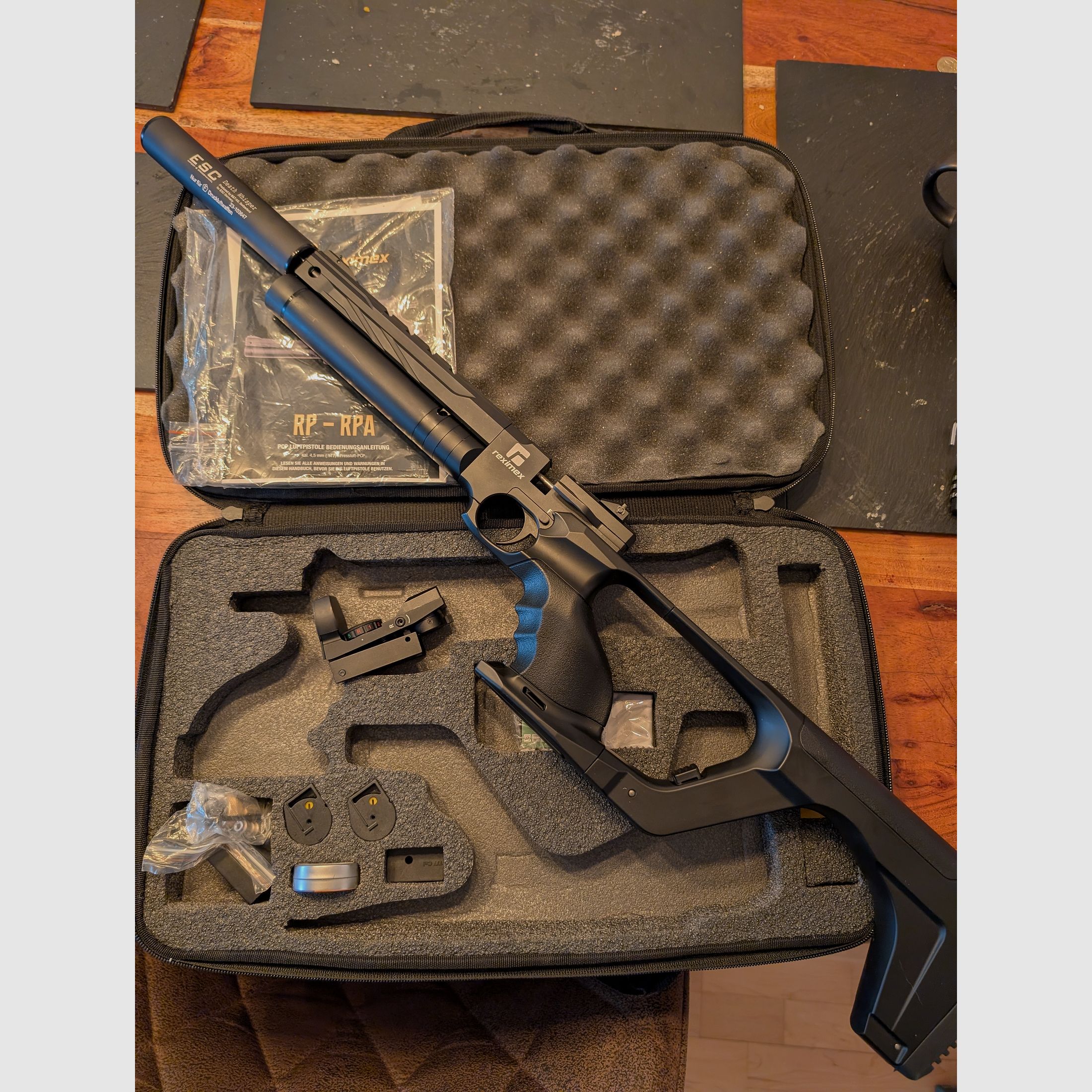Reximex RP z akcesoriami