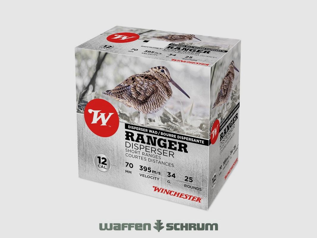 Winchester 12/70 Ranger Streu 2,7mm - 34g