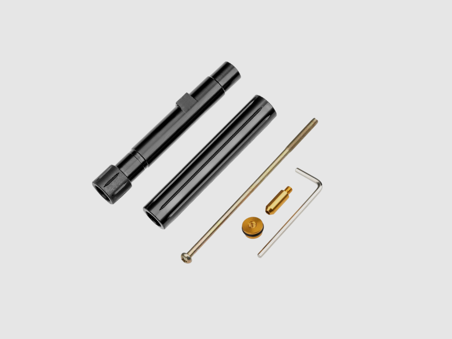 BUNDLE | Tuninglauf | Tuning Barrel HDP50 + Powerkit.50 for HDP50 | GOLD ELOXIERT | T4E Exportventil | HDP.50 + GEN.2| 25j+