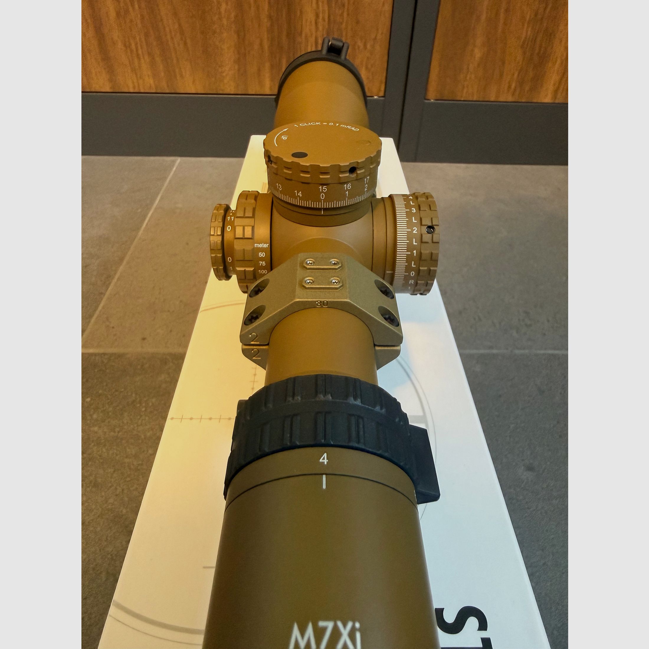 Steiner M7Xi 4-28x56 FDE Tremor3 | als nieuw | optioneel ERATAC G29 KSK 30 MOA