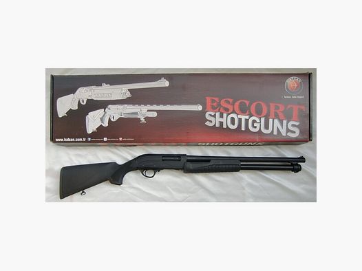 VORDERSCHAFT-REPETIERFLINTE ESCORT "AIM GUARD", Kal. 12/76, NEUWAFFE ZUM PREIS EINER GEBRAUCHTEN!!!