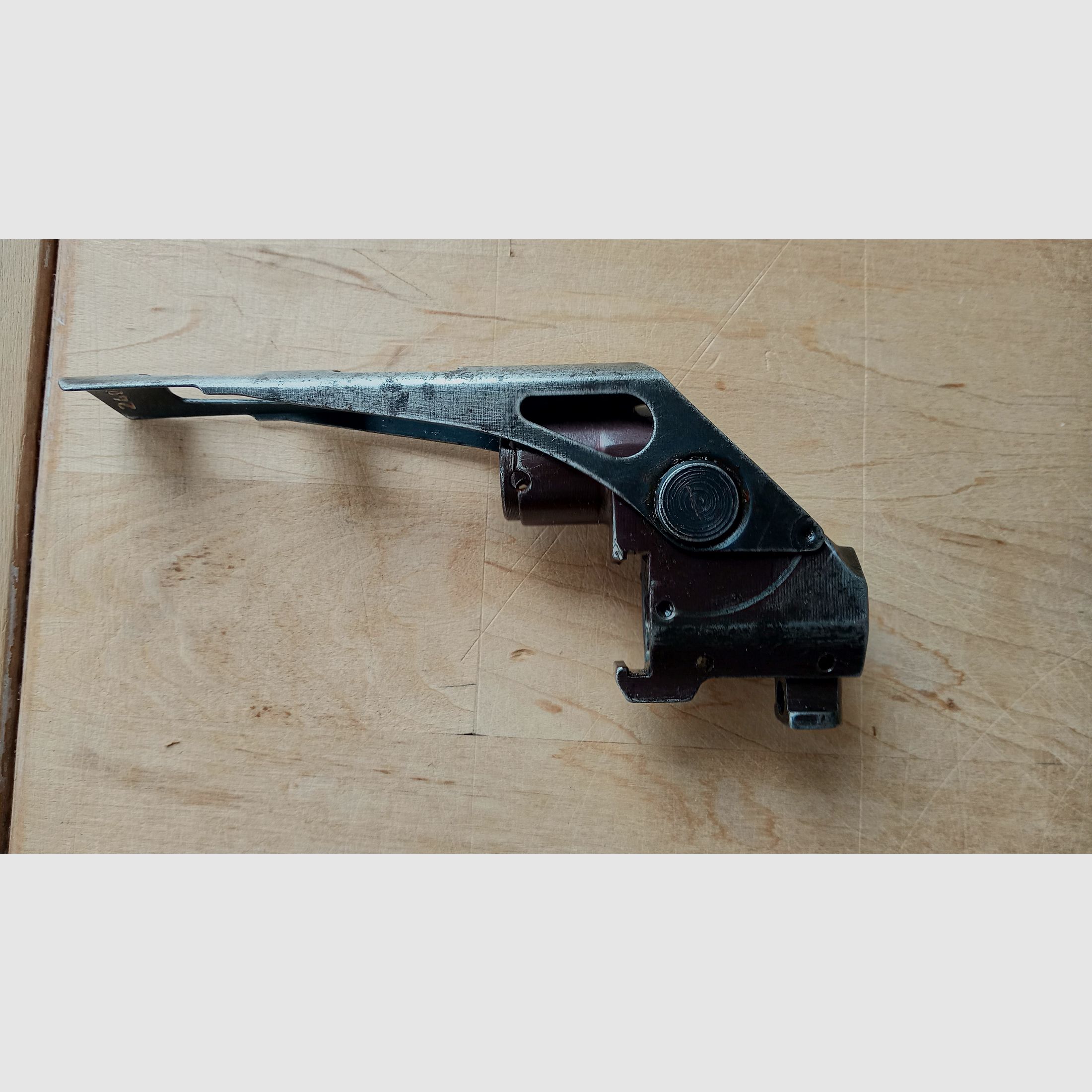 Original Zastava M70 Granatwerfer Visier / Yugo AK Gasblock / Mechanisch einwandfrei, aber Brünierung weitestgehend runter, Bild 2 von 9