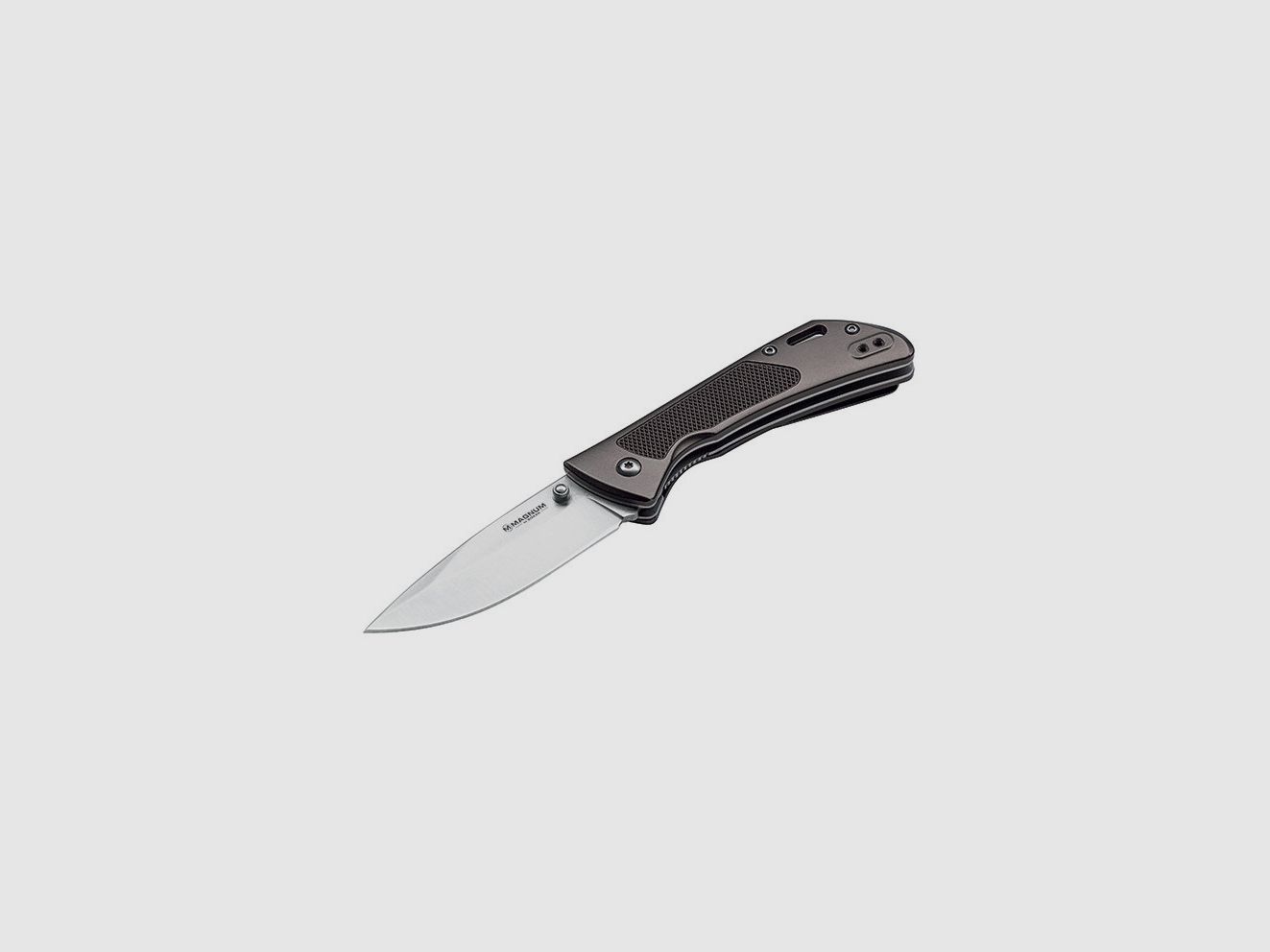 Couteau Boker magnum Advance Checkering Dark Bronze 8,5 cm, image 1 sur 2