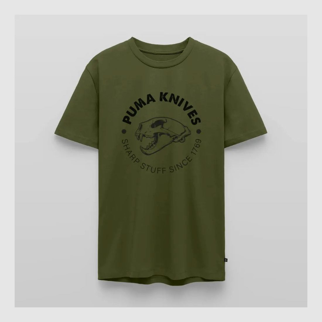 PUMA Men´s Premium T-Shirt "PUMA KNIVES Skull BW"