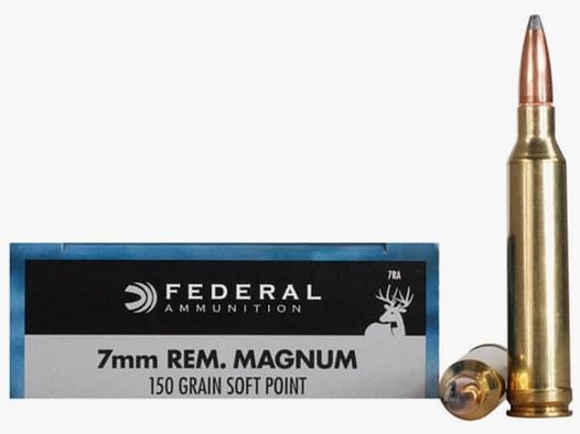 Federal Power-Shok 7mm Rem. Mag. 150GR JSP 20 cartuchos