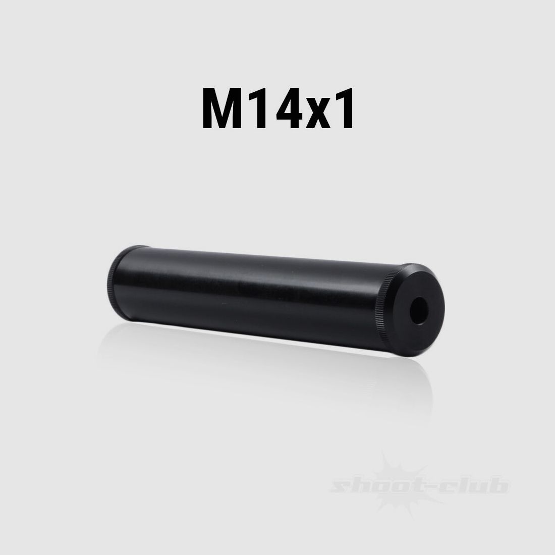 shoXx tłumik do karabinu pneumatycznego/CO2 4,5mm & 5,5mm, M14x1