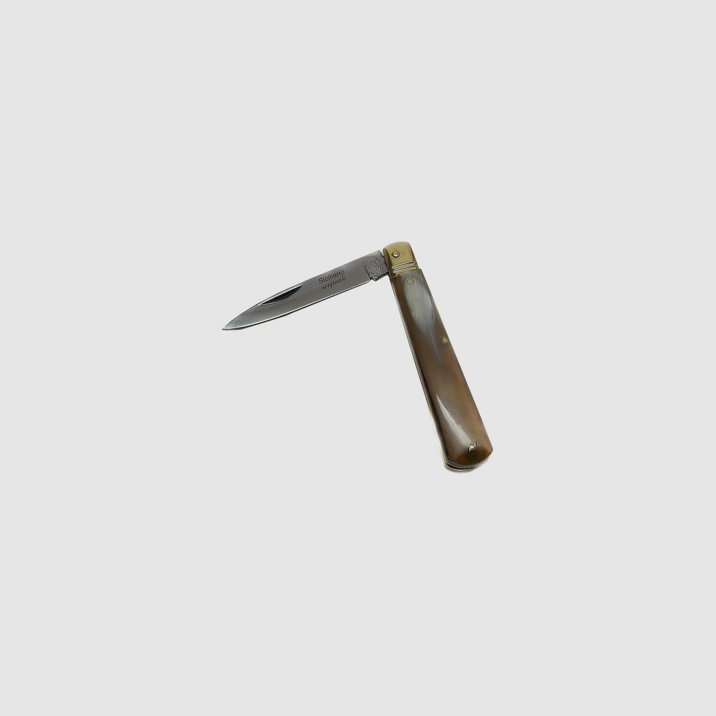 Siciliaans mes, 15 cm, hoornen handvat, afbeelding 1 van 3