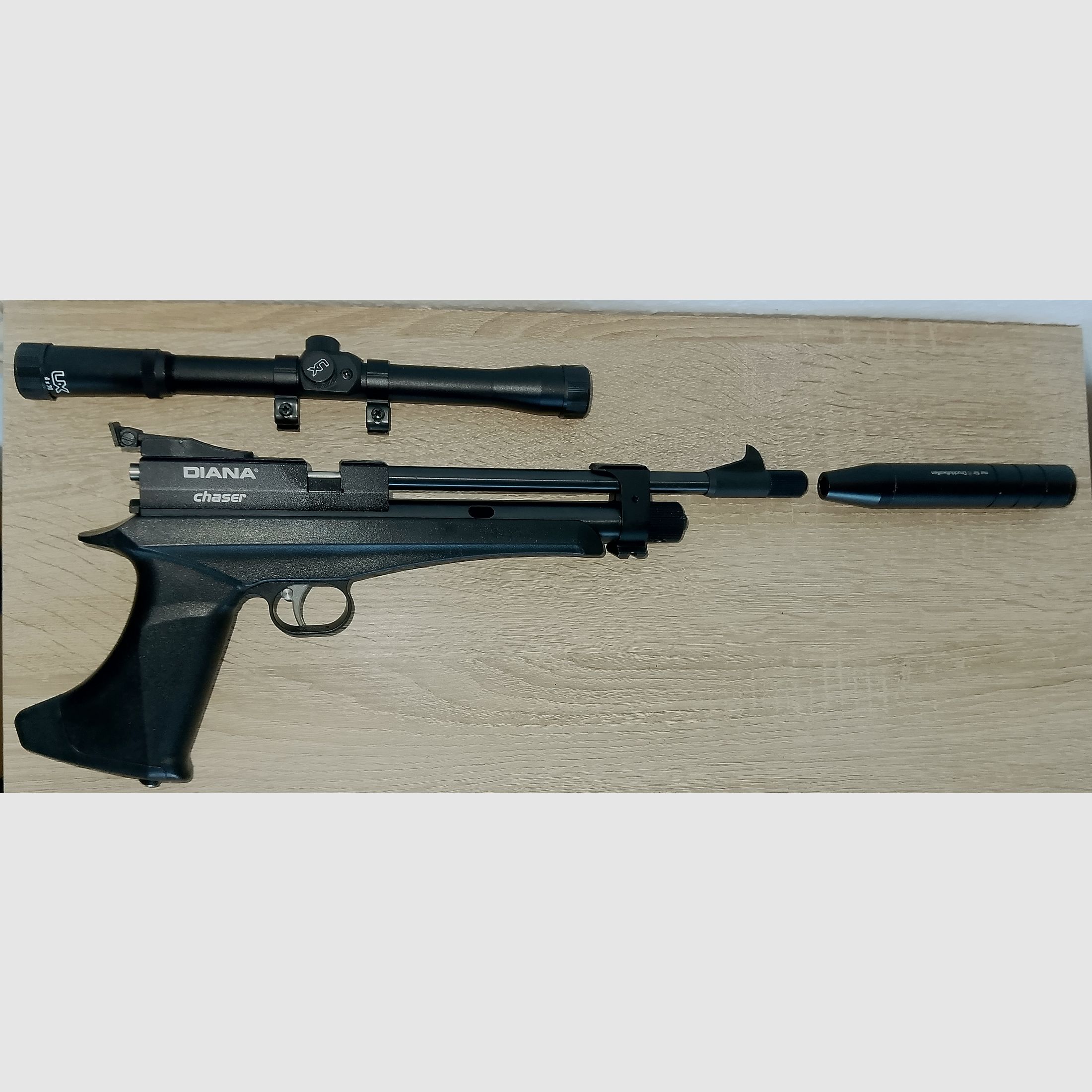 Diana Chaser mit Zubehör