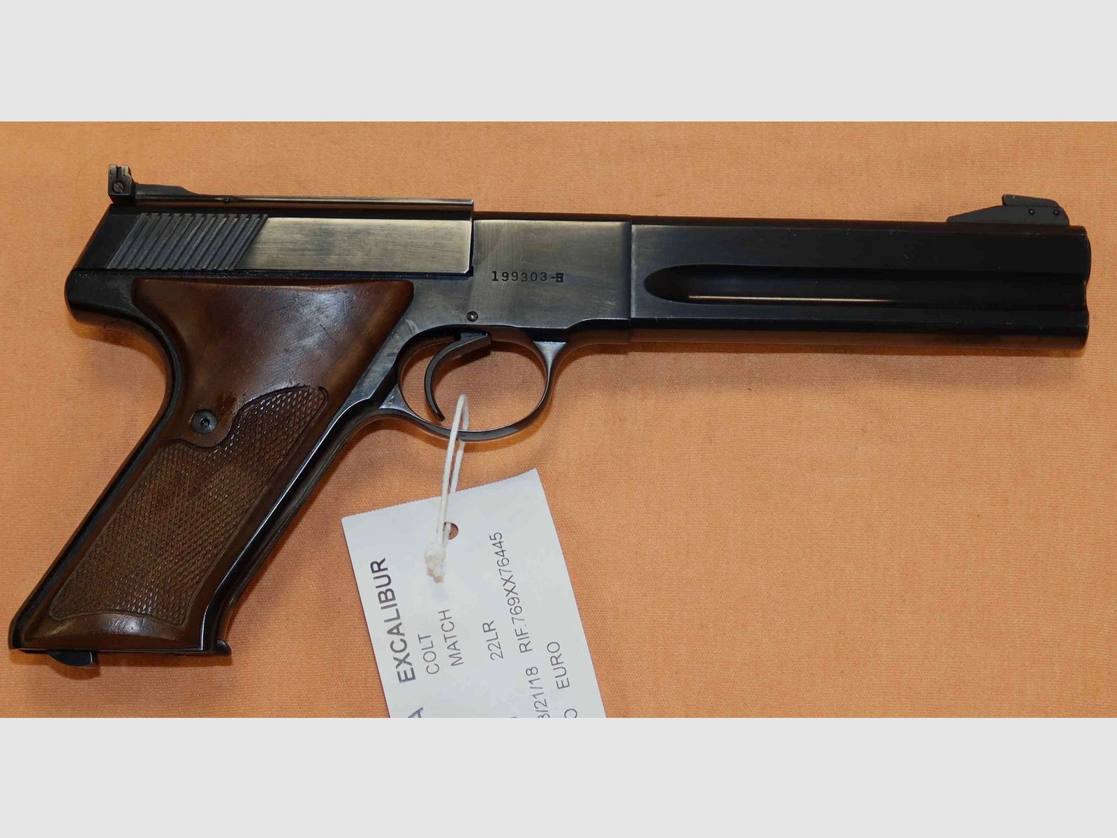 Colt Woodsman Match Target Pistol Caliber 22LR, image 5 of 7