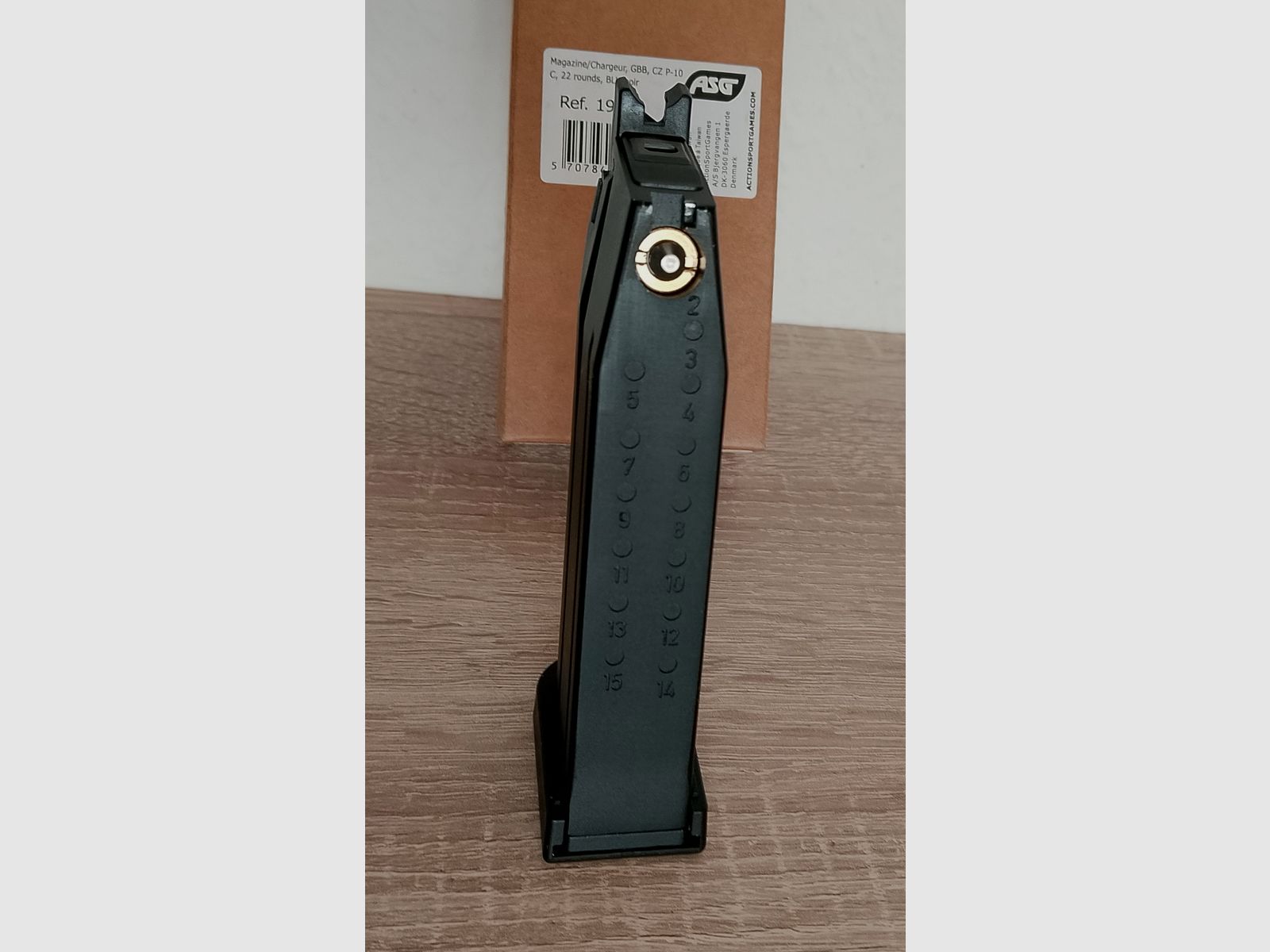 CZ P10-C Gas-Magazin & Adapterplaat OR