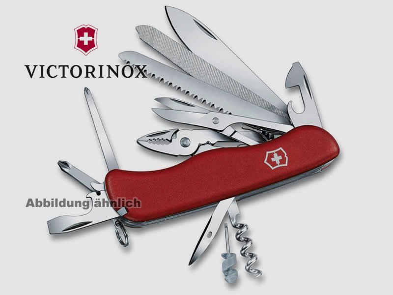 VICTORINOX Multi-Messer WORKCHAMP, 111 mm, 21 Funktionen, Schweizer Taschenmesser