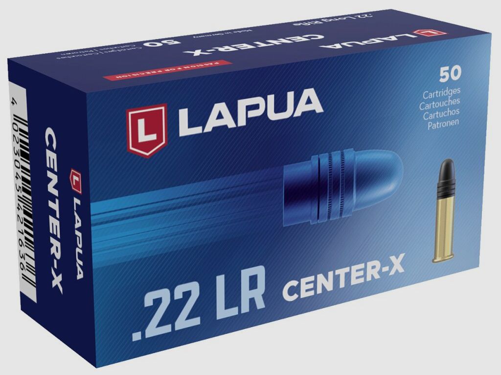 Lapua .22 l.r. Center-X 2.6g