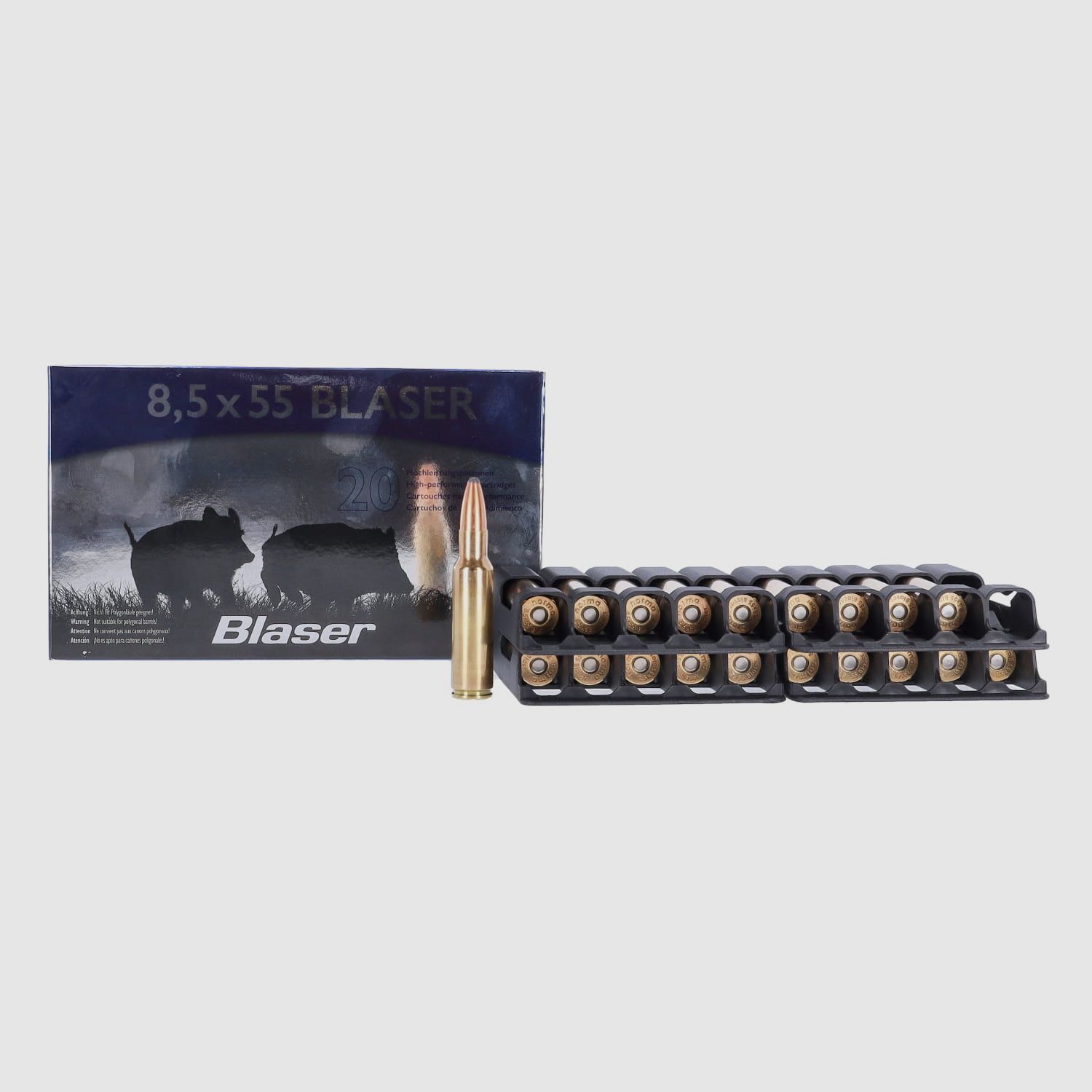 Blaser 8,5x55 Norma Soft Point - 20 Stk.