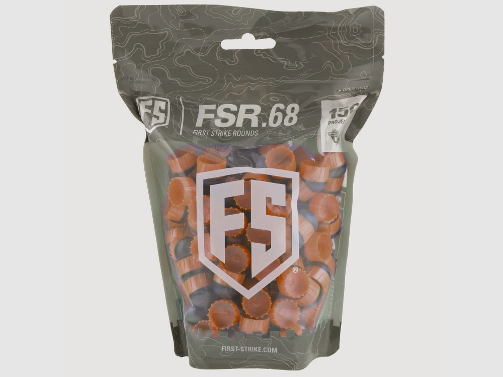 First Strike Paintballs bolsa de 150 disparos (gris/cobre)