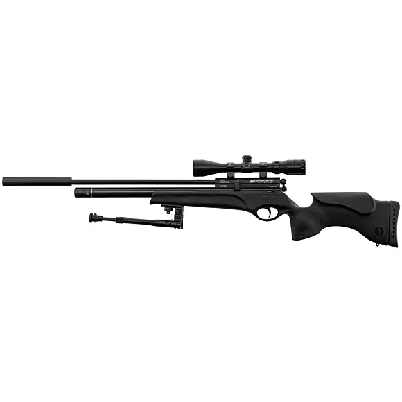 Pack de carabina BSA Scorpion con mira 3-9x40, bípode, bomba, funda, imagen 21 de 28