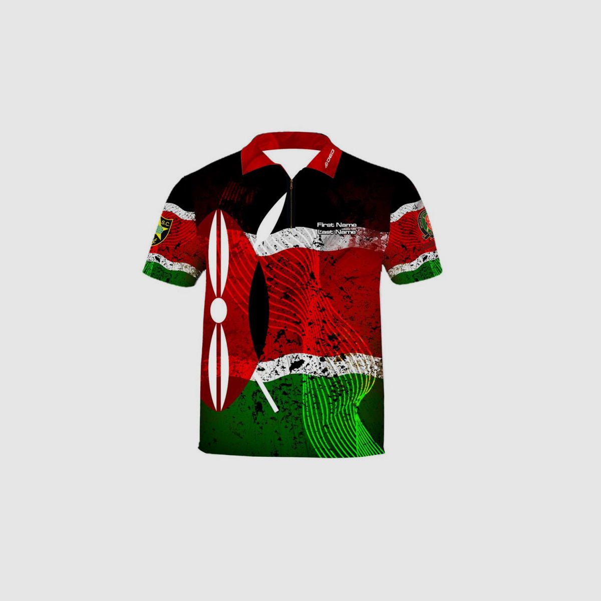 DED Kenya Team T-Shirt, Größe: XL, Benutzerdefinierter Name: Kein Name, Bekleidungsart: Damen, Bild 1 von 3