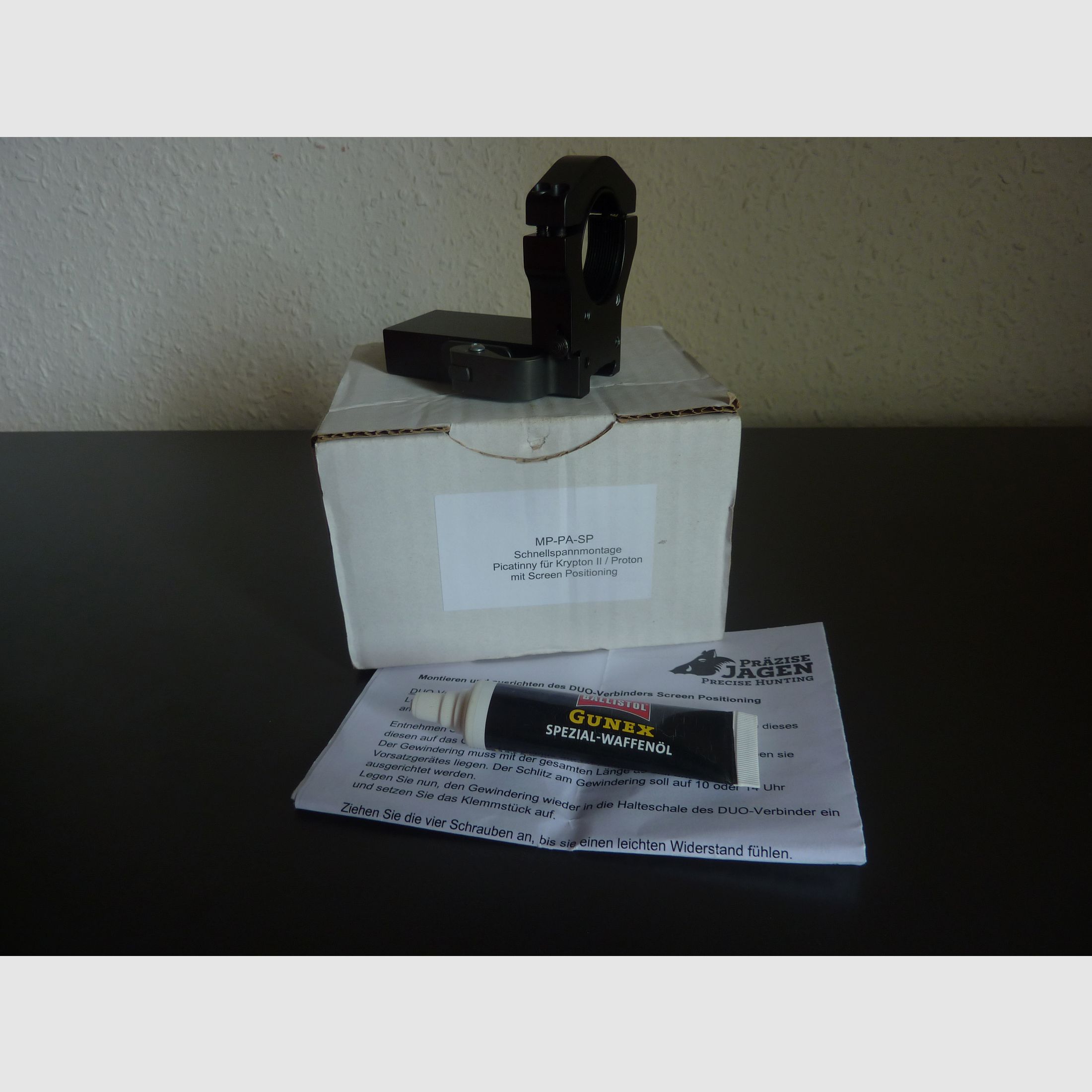 Precyzyjny adapter szybkiego mocowania do polowania Pulsar Krypton