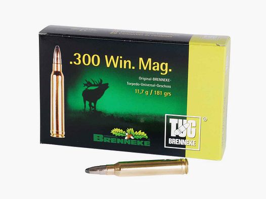 .300 Win. Mag. TUG 11,7g/181 grs. Brenneke