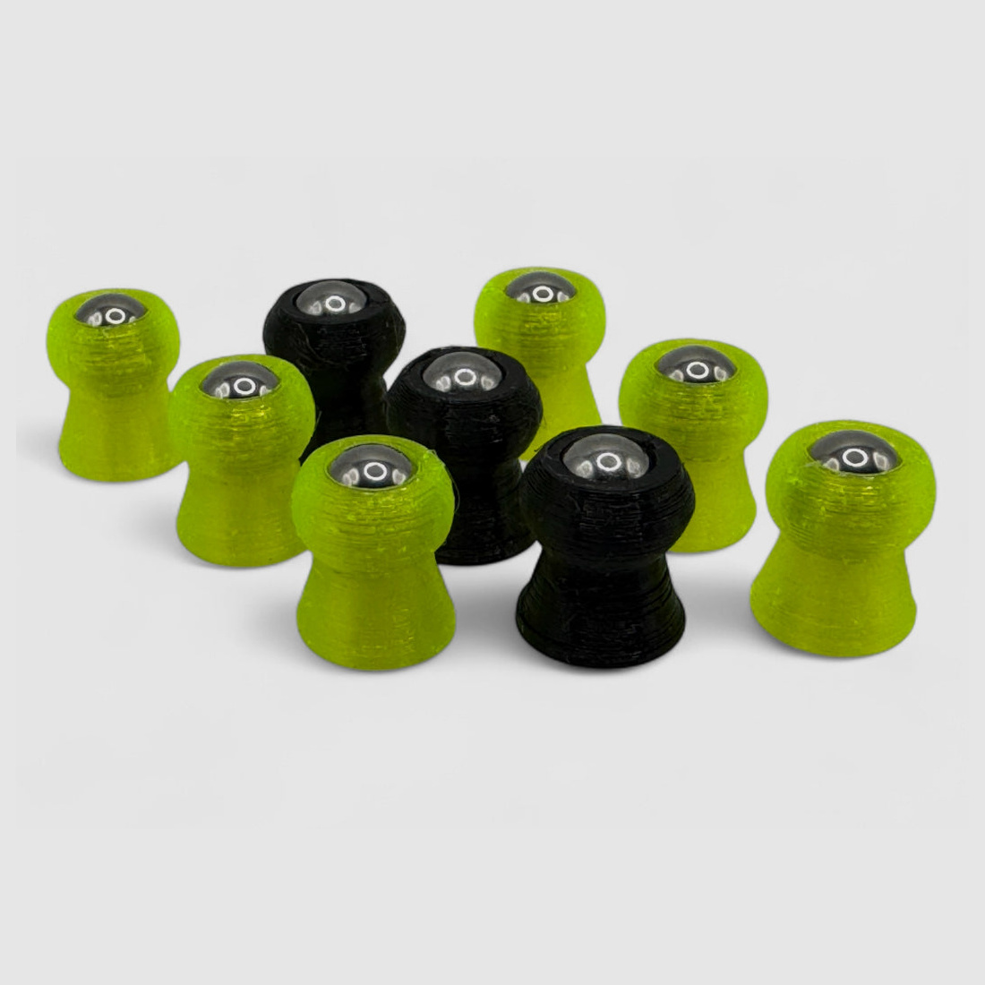50x Diabolos set di prova, 9mm, CAL .357, riutilizzabile, AEA HP Max
