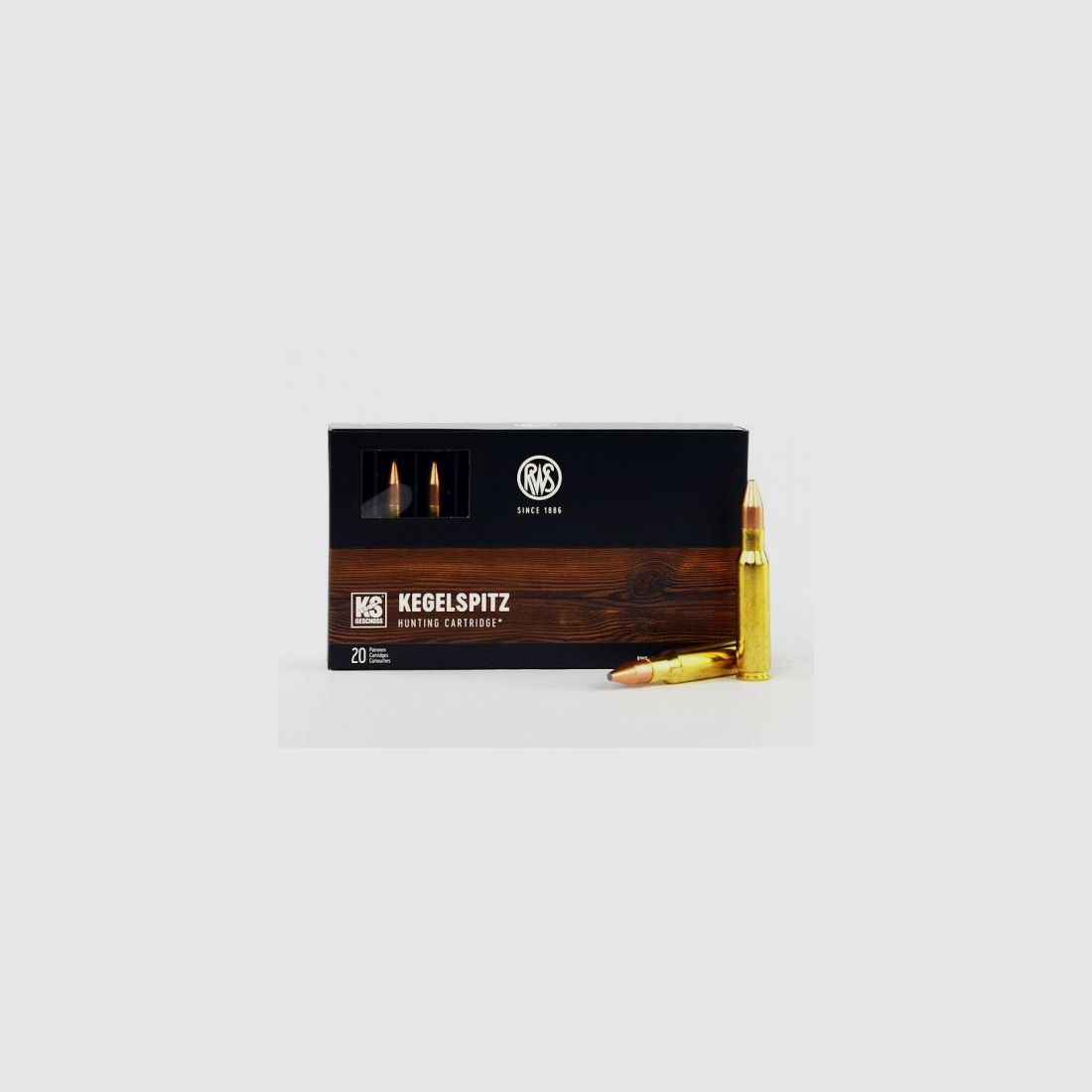 RWS .308 Winchester, KEGELSPITZ 150 grs