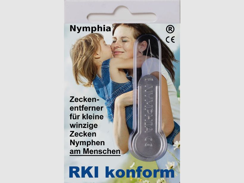 Nymphia Nymphia Zeckenentfernung