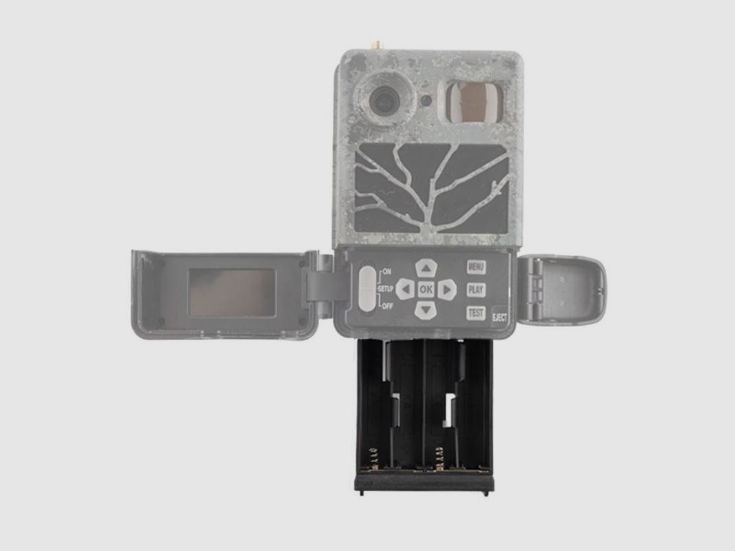 Magazzino batterie Zeiss per fotocamera da caccia Secacam 3