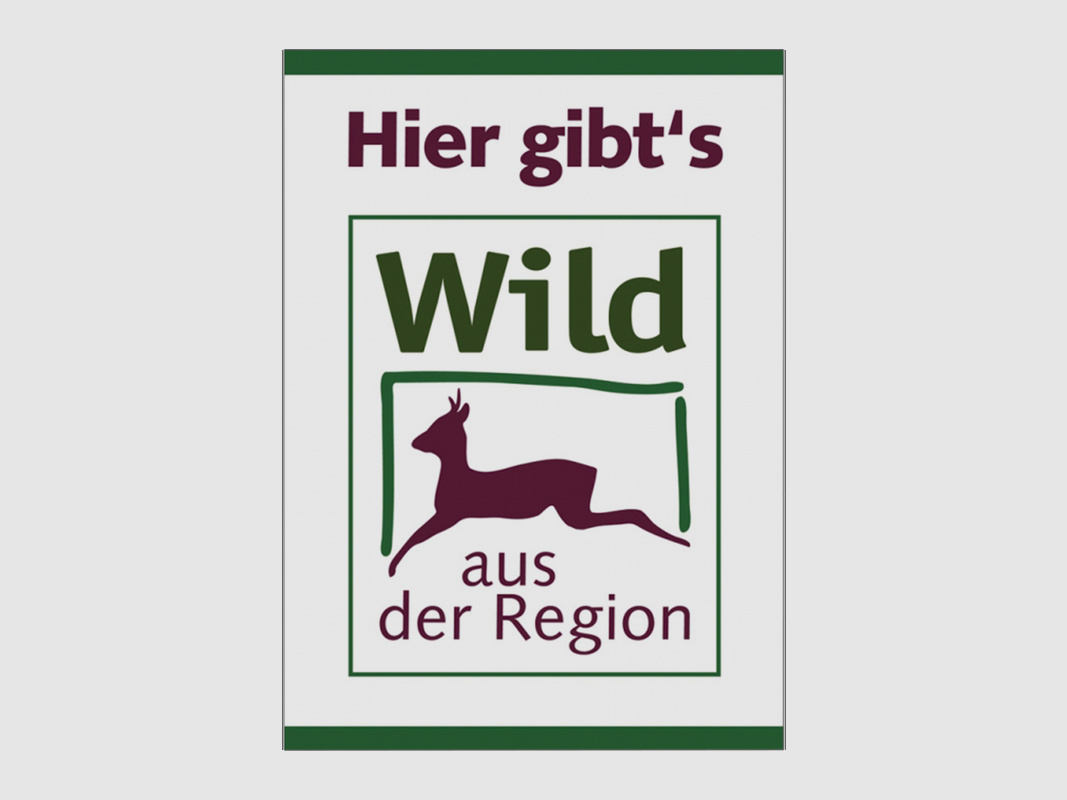 Tafel "Wild uit de Regio" (DIN A2)