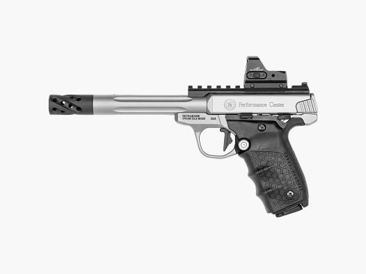 Smith & Wesson SW22 Victory Fluted Target Barrel & Red Dot