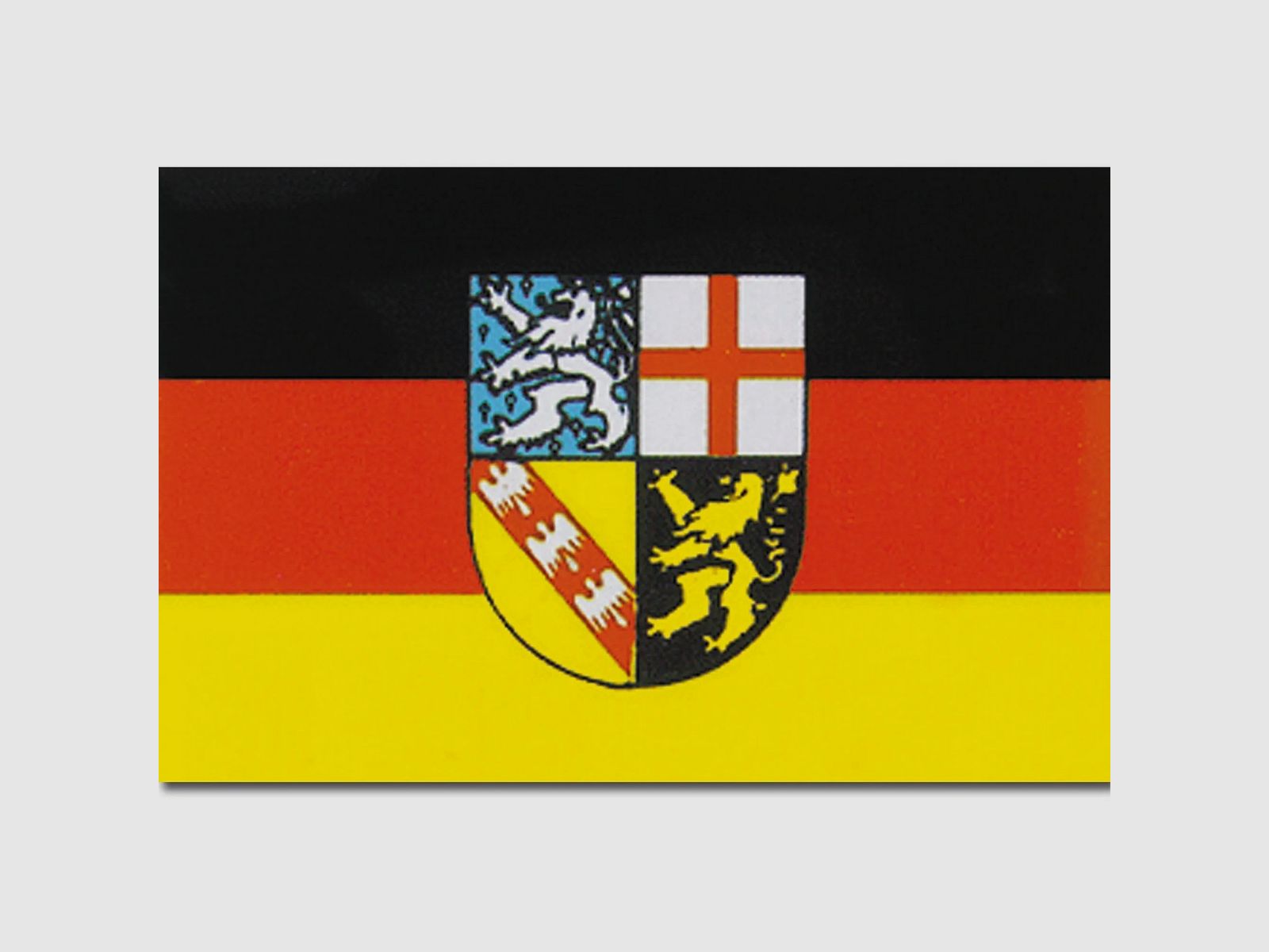 Diverse Flagge Saarland