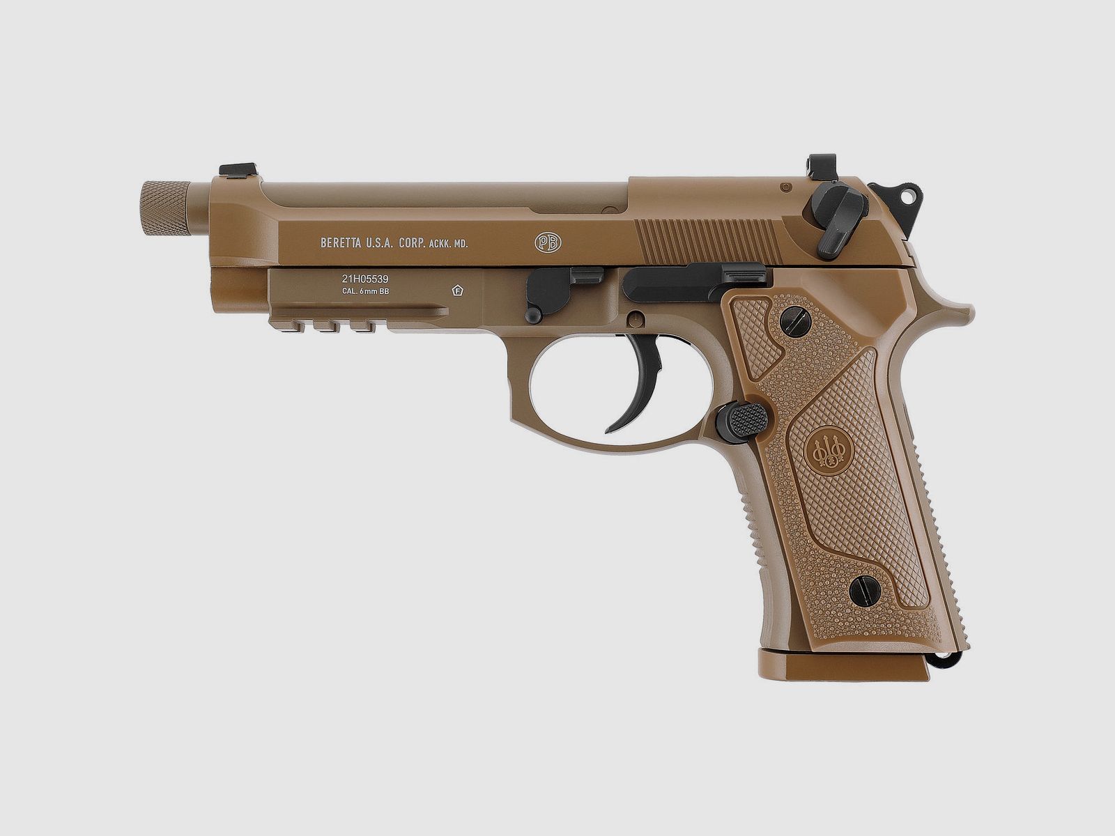 Beretta MOD. M9A3 FM, < 1.3 J, CO₂
