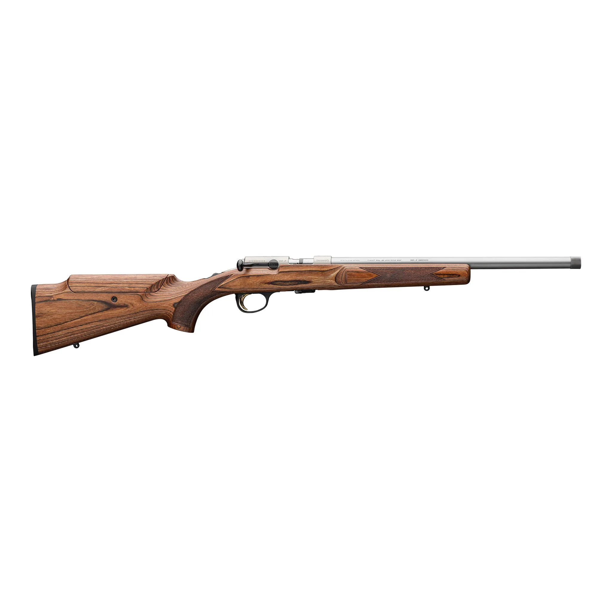 Browning T-BOLT BROWN LAMINATED ADJUSTABLE STAINLESS 42CM – 22lr