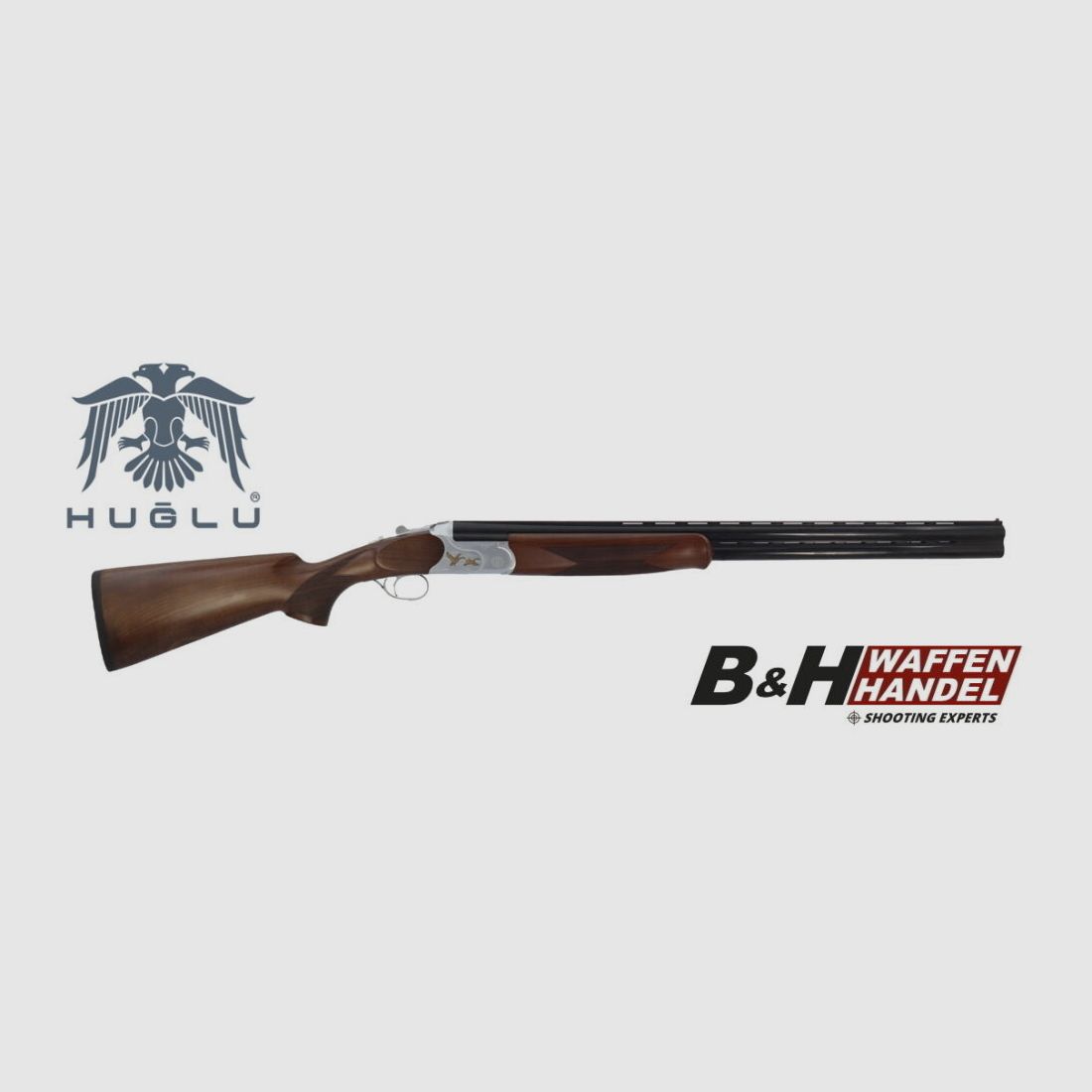 Huglu Bockdoppelflinte 103 CE Silber