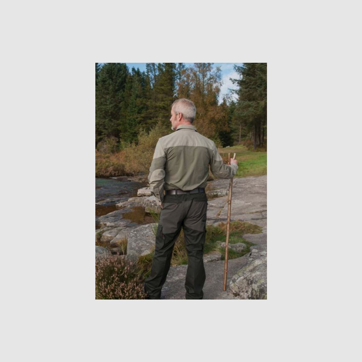 SHOOTERKING Bamboo Anti Zecken Langarm Hemd Sand