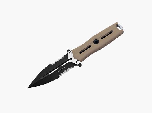 Kizer NORCROSS Nitro-V Tan G10 Double Combo Edge