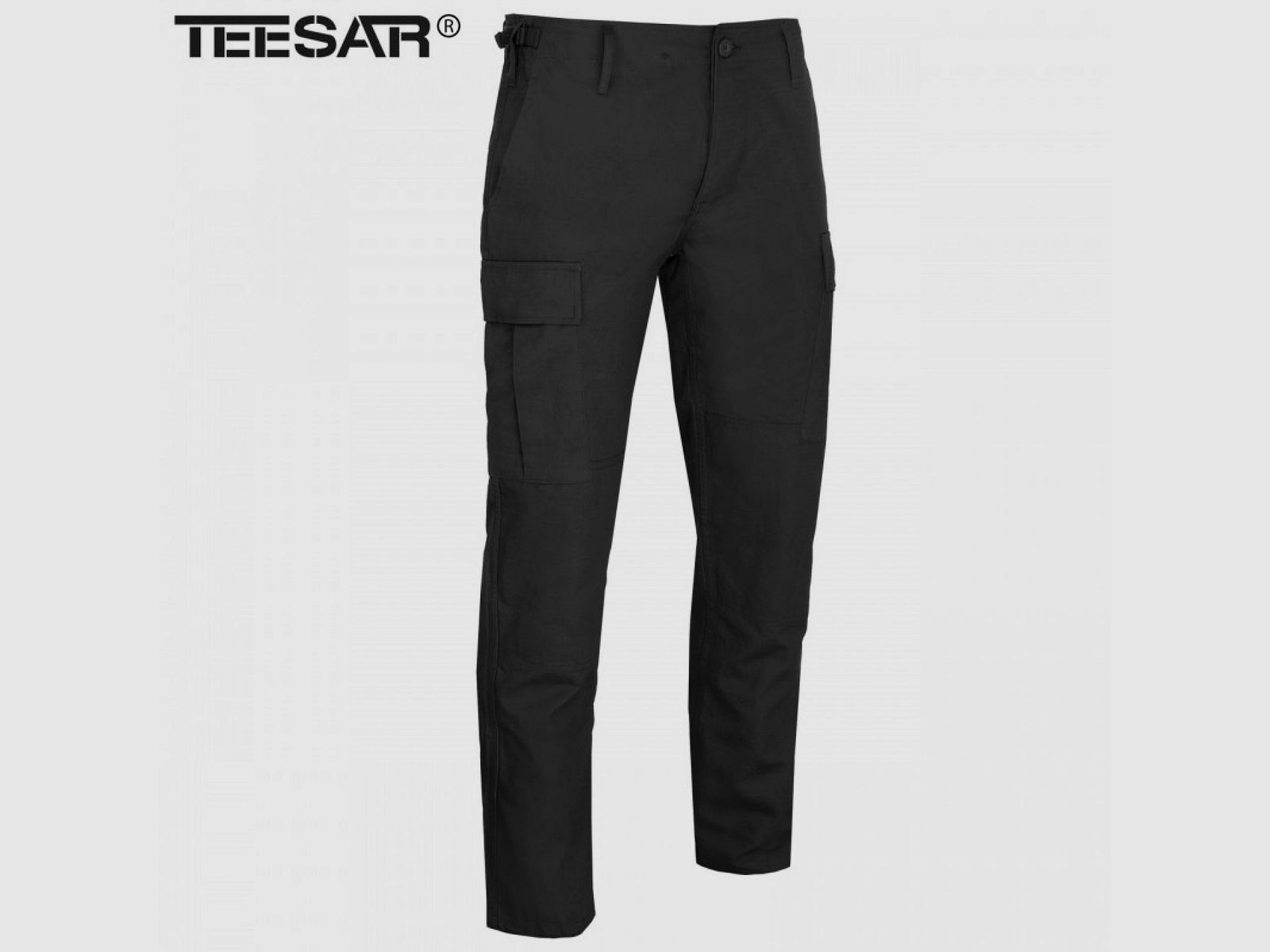 Mil-Tec BDU Slim-Fit-Hose r/s Schwarz, Bild 6 von 11