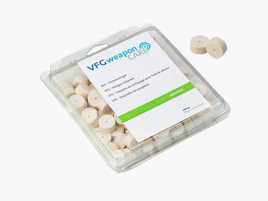 Filz Laufreiniger Comfort für Flinten – Kaliber Reiniger: 16 (Großpackung)