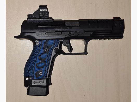 Walther Q5 Match SF, 9mm Luger, mit Rotpunkt Holosun