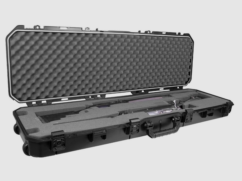 PLANO Allweather 2-Serie para 2 armas largas maletín para armas maletín para rifles maletín rígido
