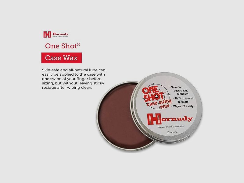 Hornady Cera para cartuchos ONE SHOT® CASE SIZING WAX #9989