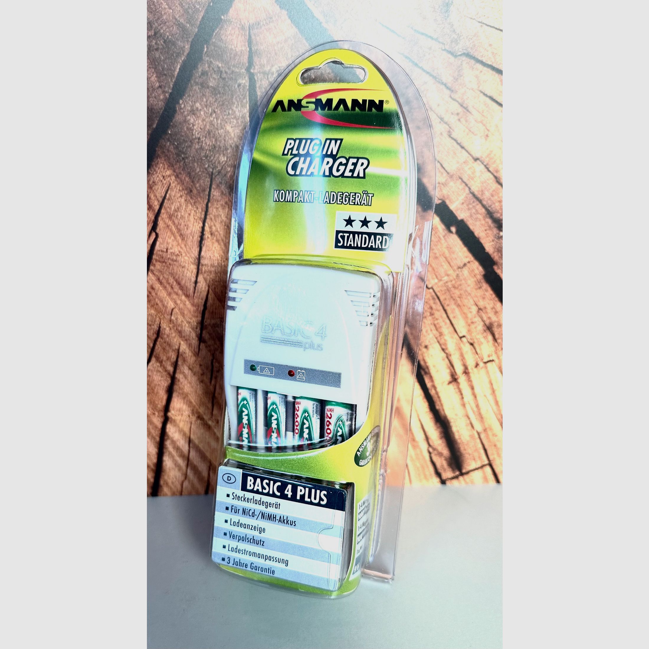 Alsmann 80226267 Minox Batterieladegerät Basic 4