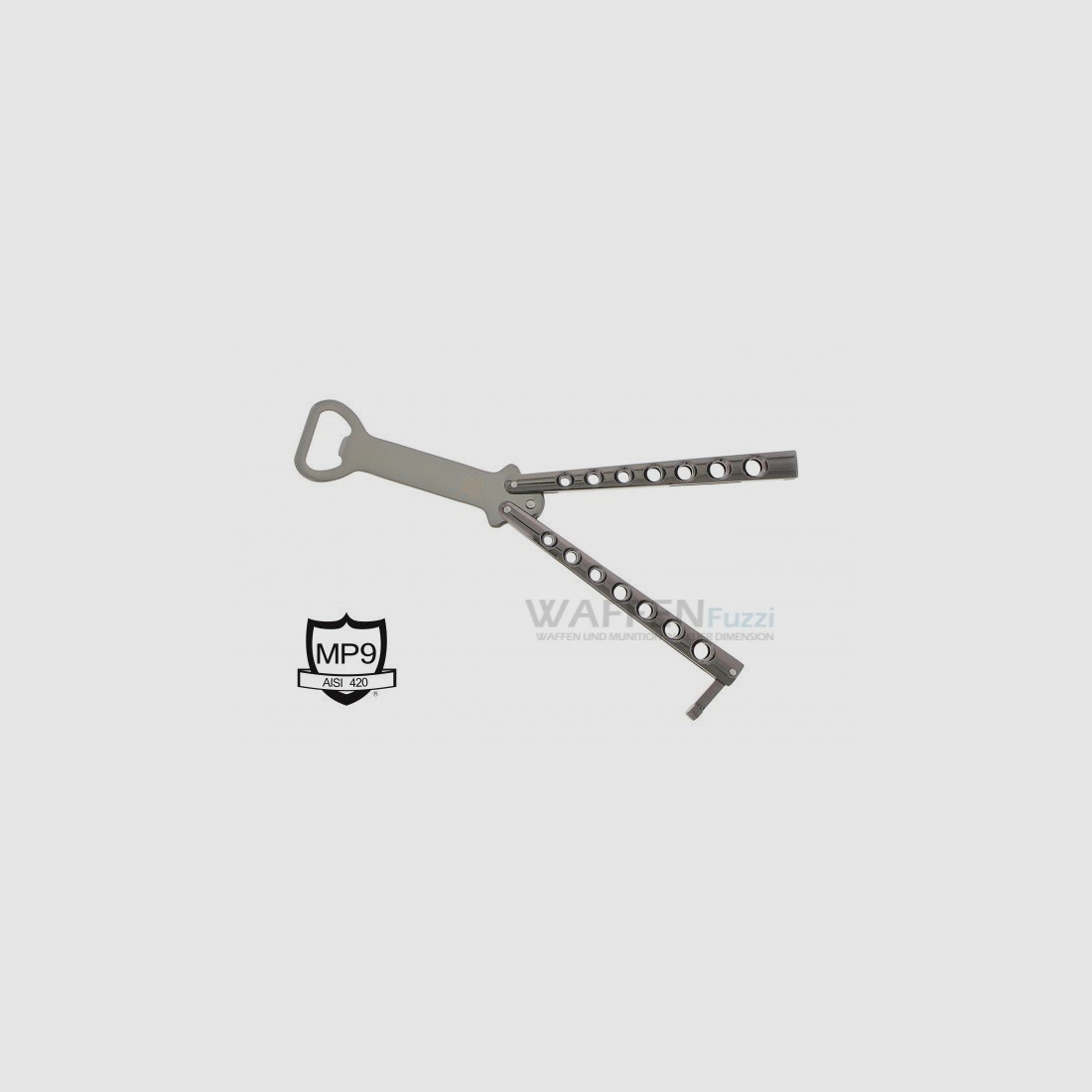 Balisong Butterfly Fake come apribottiglie