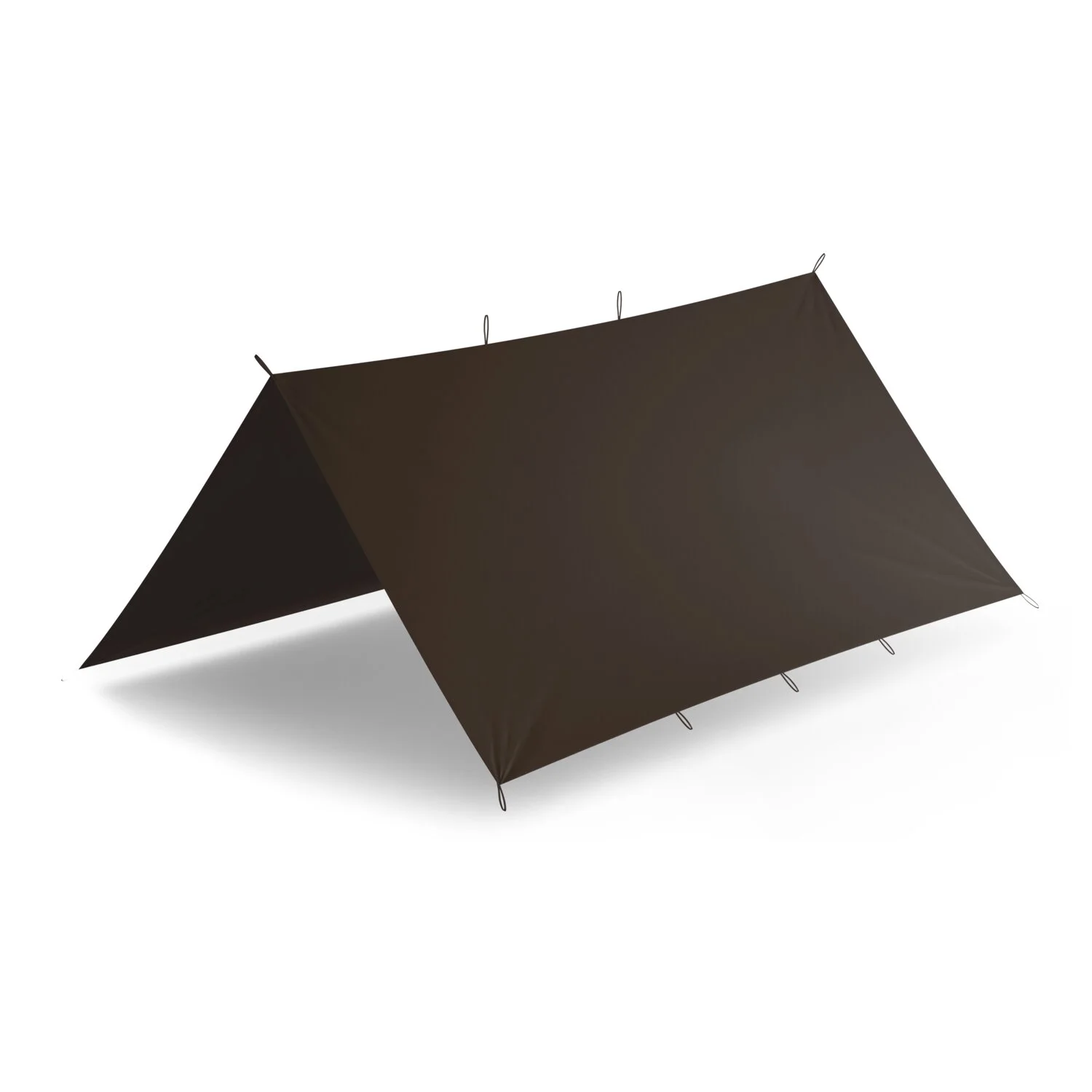 SUPERTARP Camping Tarp – Ripstop Polyester – Earth Brown, image 2 of 18