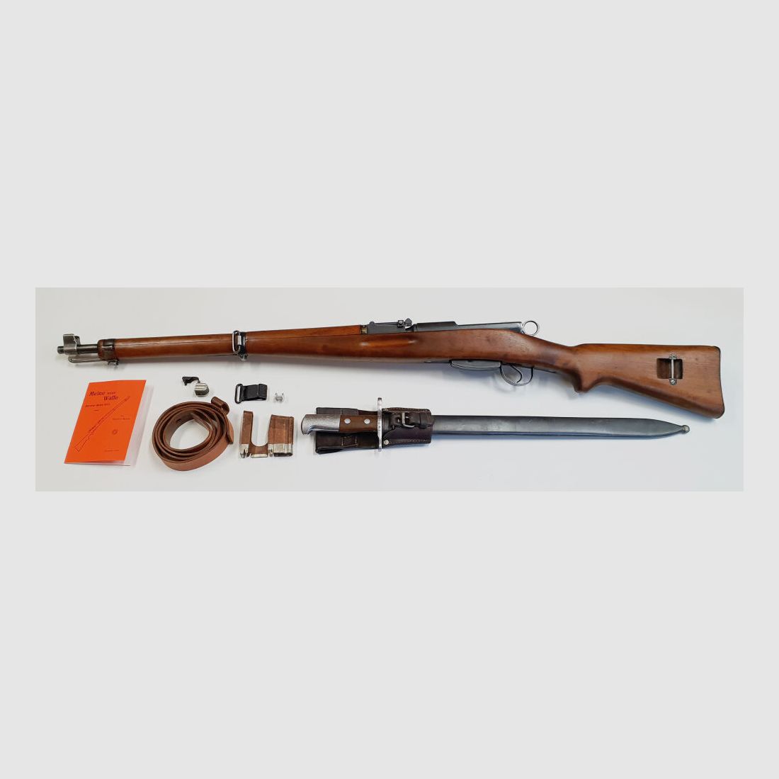 Waffenfabrik Bern K31 Kaliber 7,5x55swiss komplett nummerngleich + Hämmerli