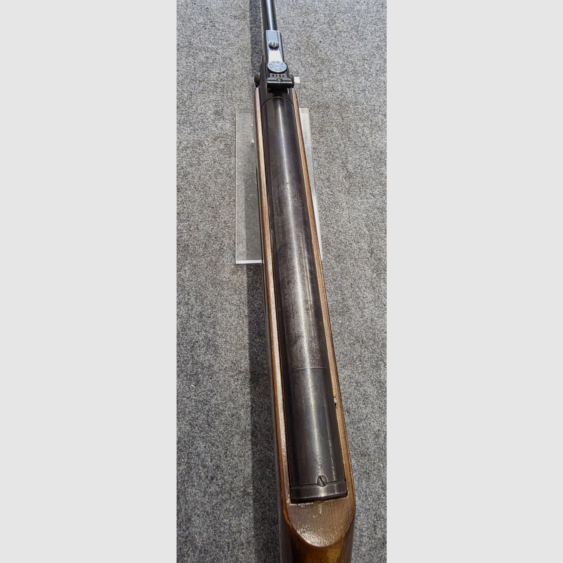 Sehr altes Weihrauch HW50 Knicker Luftgewehr ohne F-Zeichen aus den 60iger Jahren cal. 4,5mm Diabolo HW 50, Bild 10 von 11