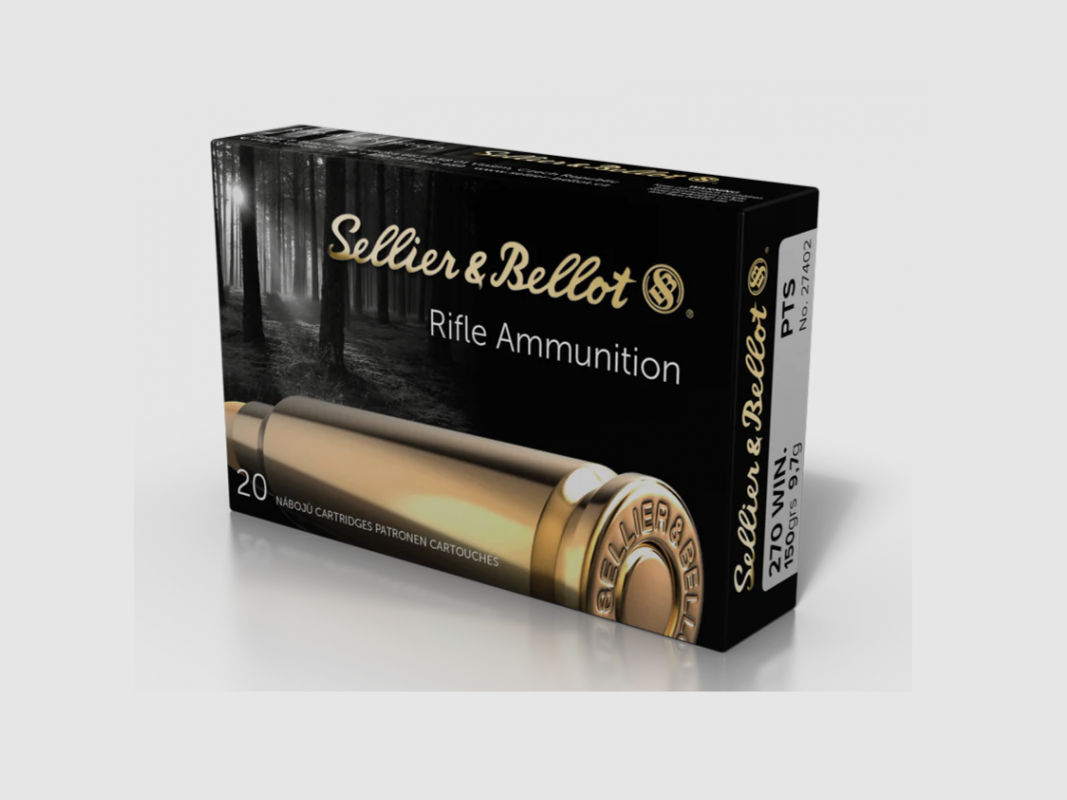 SELLIER & BELLOT 270 WIN Geschosse 150gr
