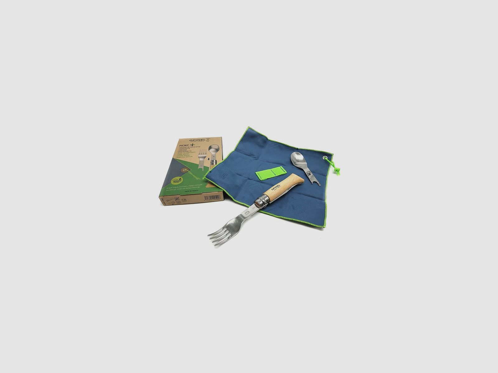 Opinel Picknickbesteckset mit Messer Nummer 8, Bild 1 von 2
